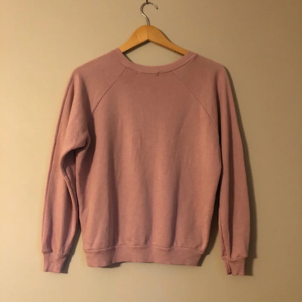 NWT Wildfox Charming Snake Biona Sweatshirt Pullover Pink Size Small